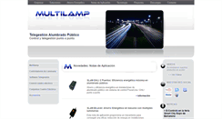 Desktop Screenshot of multilamp.es